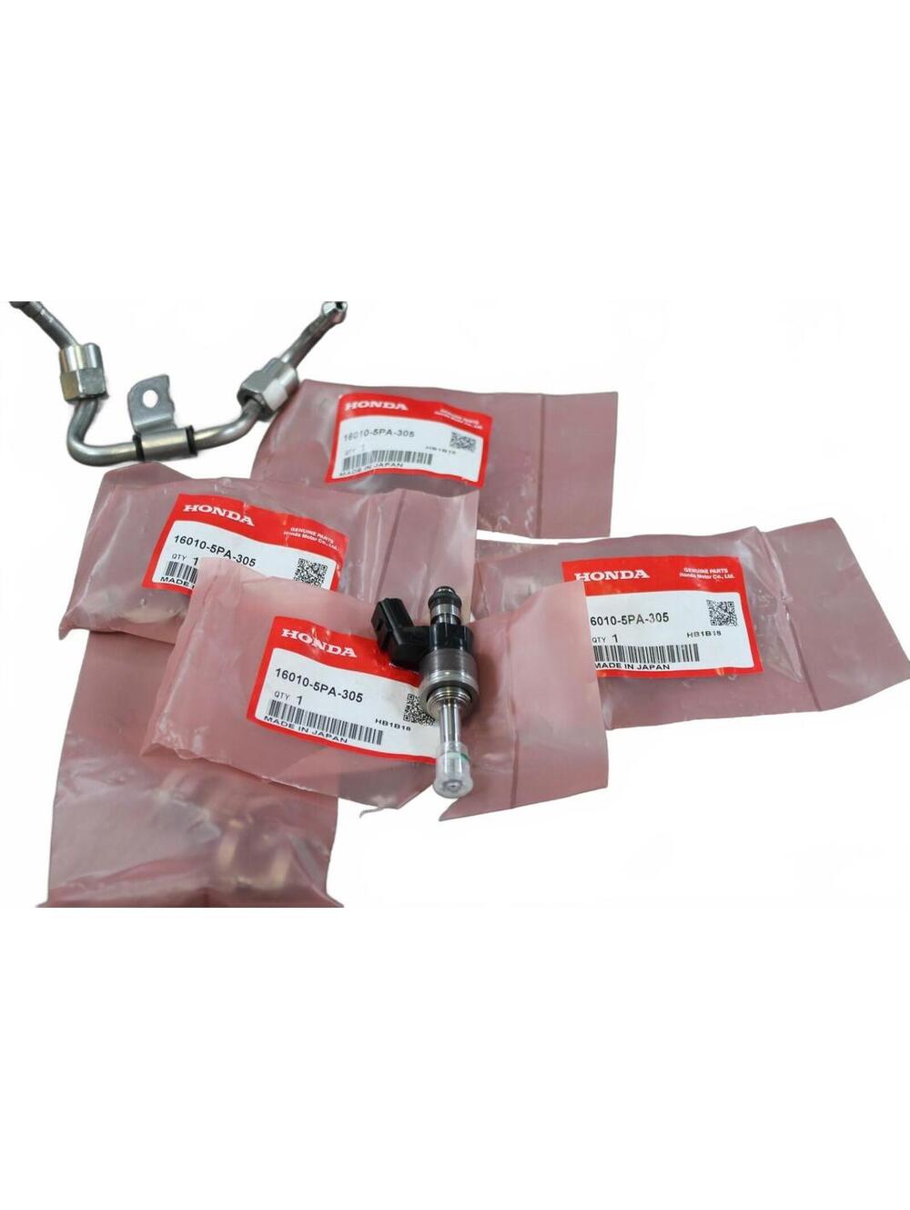 Genuine Honda OEM Fuel Injector Set & Fuel Pipe – 1.5L Turbo